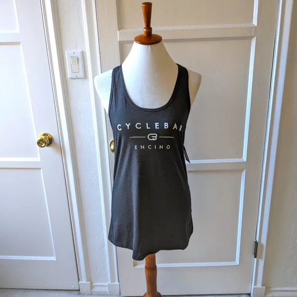 Cyclebar black tank top NWT size L - Picture 6 of 9